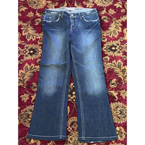 J & Company Beverly Jeans  white wash Denim Size 31 - Picture 1 of 3